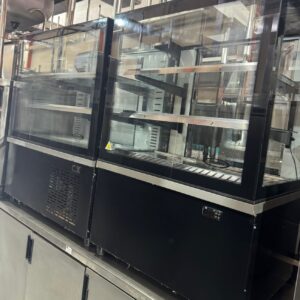 Conjunto de vitrines quente e frio - 220V - Conservex