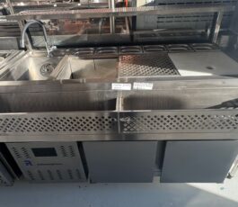 Estação de drinks – Referencial Inox – 1,50 x 70 x 1,20
