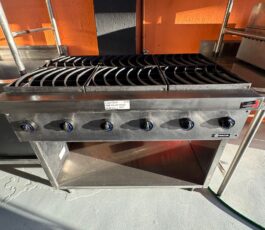 Fogão 6 bocas GLP Macom – 1,08 x 95 x 90