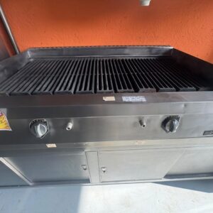 Char broiler - 1,20 x 75 x 37
